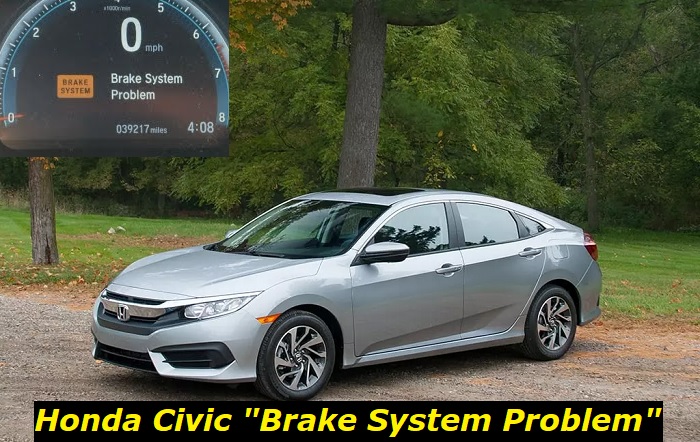 honda civic brake system problem
